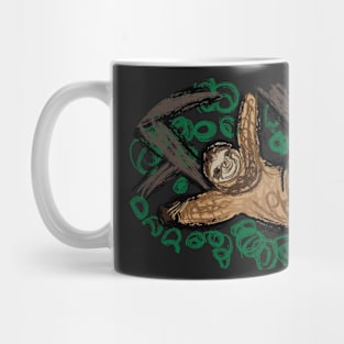 Sloth Artwork Mug